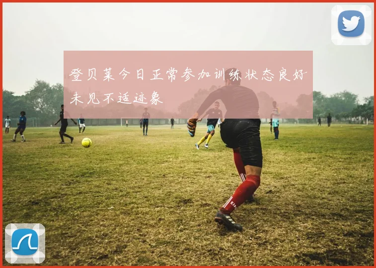登贝莱今日正常参加训练状态良好未见不适迹象