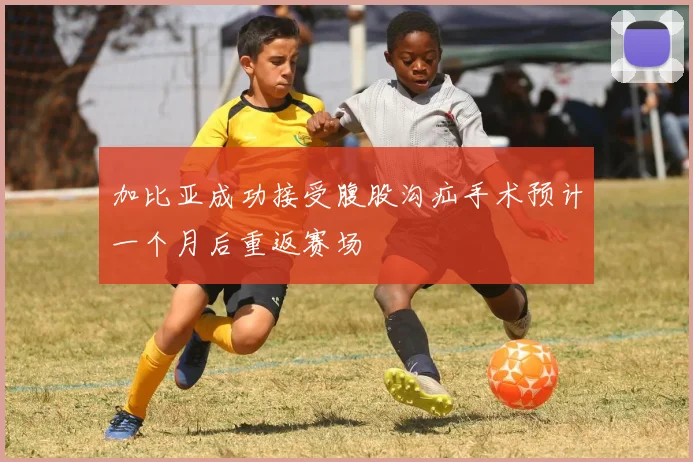 加比亚成功接受腹股沟疝手术预计一个月后重返赛场