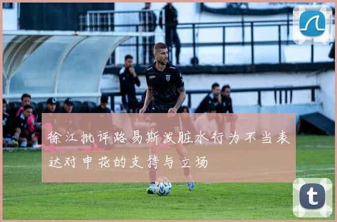 徐江批评路易斯泼脏水行为不当表达对申花的支持与立场
